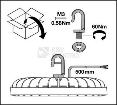 Obrázek produktu LED svítidlo LEDVANCE High Bay Value 83W 10000lm 4000K IP65 1