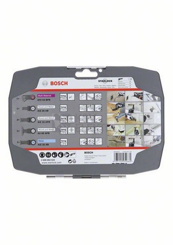 Obrázek produktu Sada pilových kotoučů Bosch Starlock 5+1 pro elektroinstalaci a práci se sádrokartonem 2.608.664.622 2