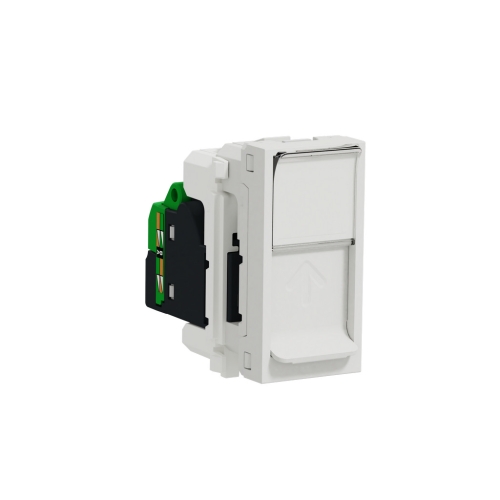 Schneider Electric Nová Unica datová zásuvka RJ45 kat.5e UTP bílá NU341018 1modul