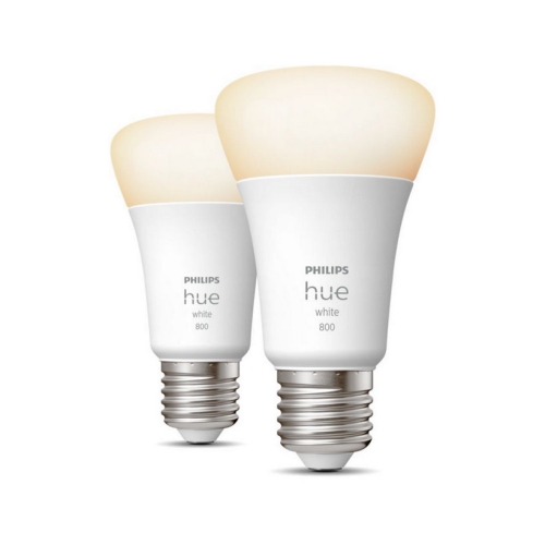 LED žárovka E27 Philips Hue 2ks 9W (60W) teplá bílá (2700K) stmívatelná