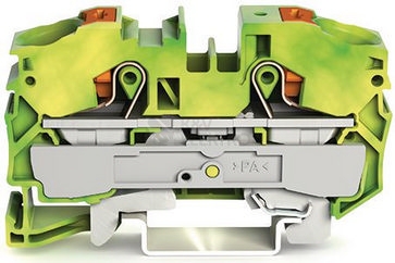 Obrázek produktu Svorka řadová WAGO 16 zelenožlutá 2216-1207 0