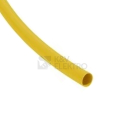 Obrázek produktu  Smršťovací bužírka tenkostěnná PBF 6,4/3,2 žlutá 0