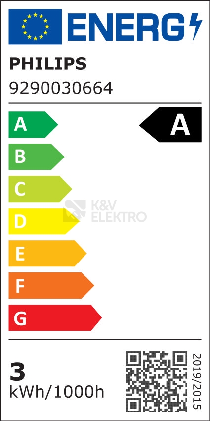 Obrázek produktu LED žárovka E27 Philips Master Filament A60 2,3W (40W) teplá bílá (3000K) 1