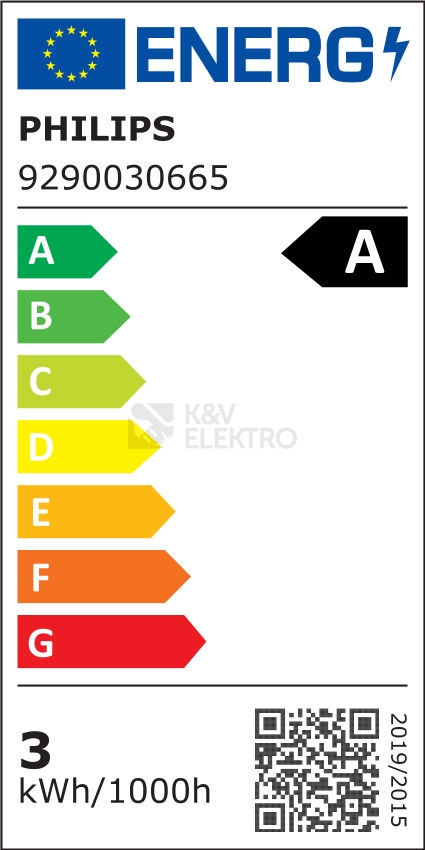 Obrázek produktu LED žárovka E27 Philips Master Filament A60 2,3W (40W) neutrální bílá (4000K) 1