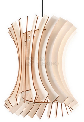 Obrázek produktu  Lustr SOLLUX Oriana E27 1x60W bez zdroje SL.0642 přírodní dřevo 0
