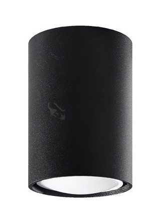Obrázek produktu  Stropní svítidlo SOLLUX Lagos 10cm GU10 1x40W bez zdroje SL.1000 černá 0