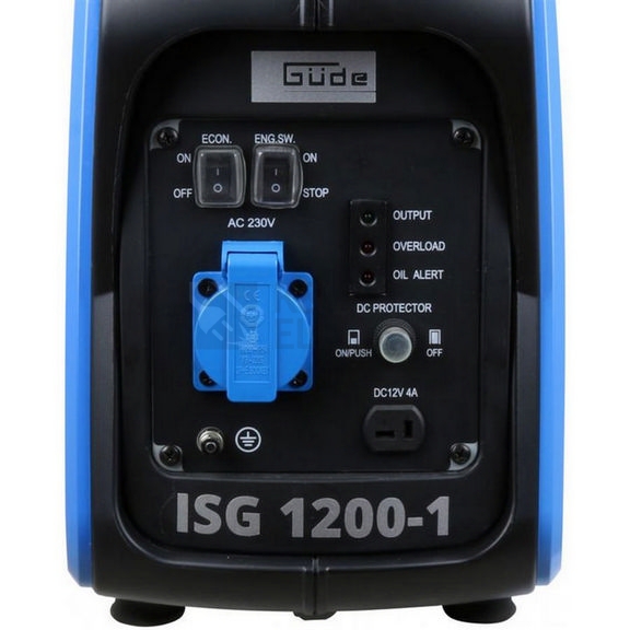 Obrázek produktu Elektrocentrála invertorový generátor Güde ISG 1200-1 40719 1kW 1x230V + 1x12V 1