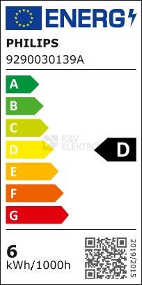 Obrázek produktu  LED žárovka E14 Philips B35 CL 5,9W (60W) teplá bílá (2200-2700K) svíčka stmívatelná DimTone 1