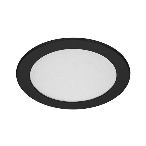 LED podhledové svítidlo Panlux DOWNLIGHT CCT ROUND IP44 6W černá PN22400009