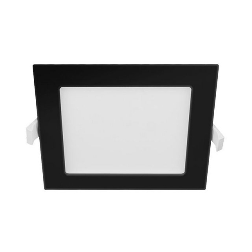 LED podhledové svítidlo Panlux DOWNLIGHT CCT SQUARE IP44 12W černá PN22400014