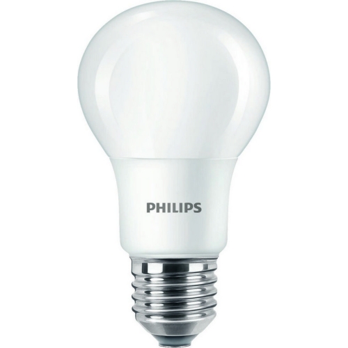 LED žárovka E27 Philips A60 5W (40W) studená bílá (6500K)