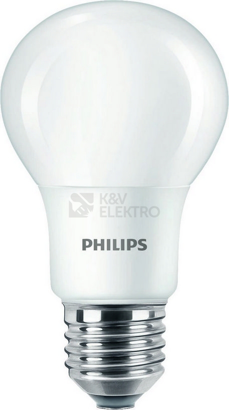 Obrázek produktu LED žárovka E27 Philips A60 5W (40W) studená bílá (6500K) 0