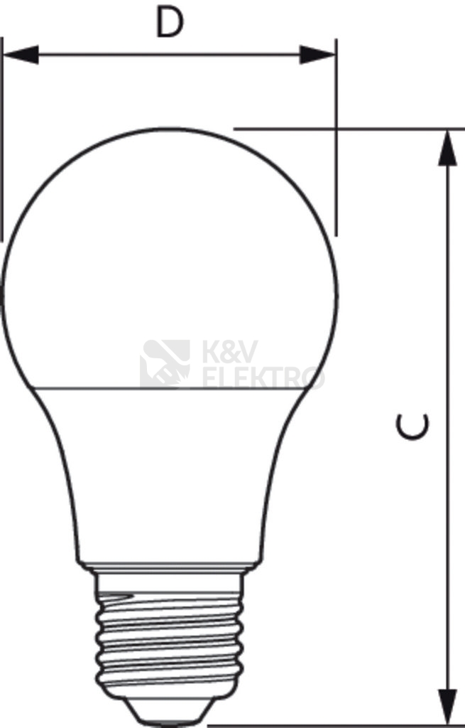 Obrázek produktu LED žárovka E27 Philips A60 4,9W (40W) neutrální bílá (4000K) 2