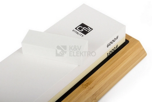 Obrázek produktu Brusný kámen G21 zrnitost 1000/6000 s vodítkem 60022410 7