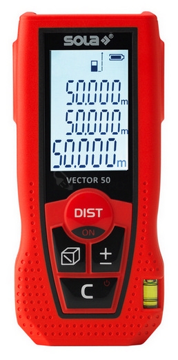 Obrázek produktu Laserový dálkoměr SOLA VECTOR 50 71024101 0