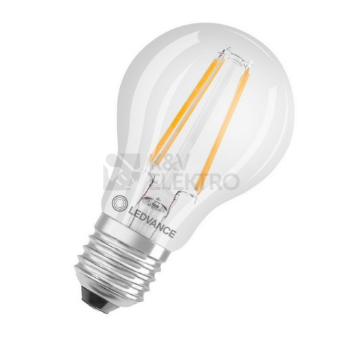 LED žárovka E27 LEDVANCE Filament CL A FIL 6,5W (60W) teplá bílá (2700K)