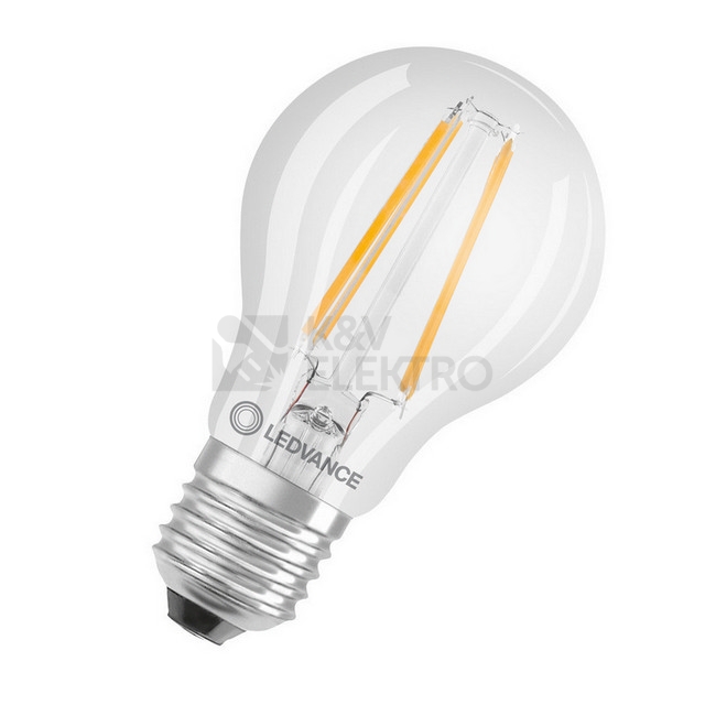 Obrázek produktu LED žárovka E27 LEDVANCE Filament CL A FIL 6,5W (60W) teplá bílá (2700K) 0