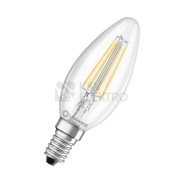 Obrázek produktu LED žárovka E14 LEDVANCE CL B FIL 4W (40W) teplá bílá (2700K) svíčka 0