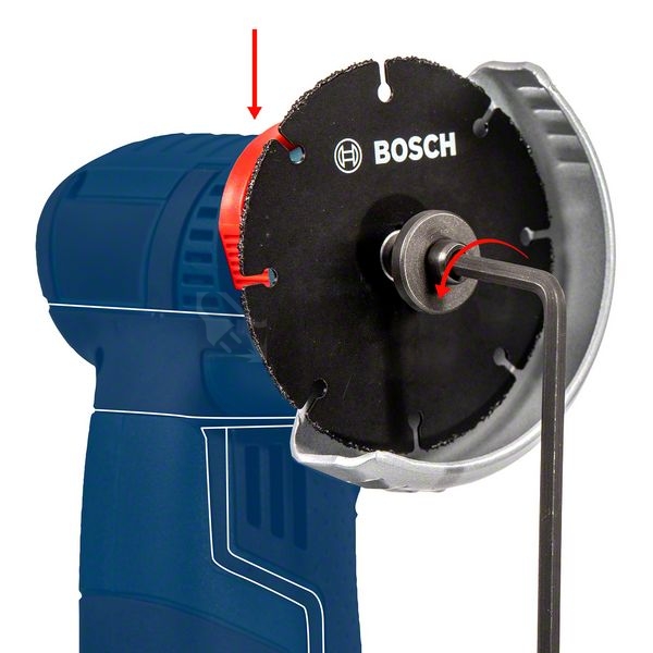 Obrázek produktu Víceúčelový řezný kotouč 76mm Bosch EXPERT Carbide Multi Wheel X-LOCK 2.608.901.196 8