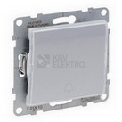 Obrázek produktu Legrand SUNO zvonkové tlačítko s držákem štítku hliník 721310 0