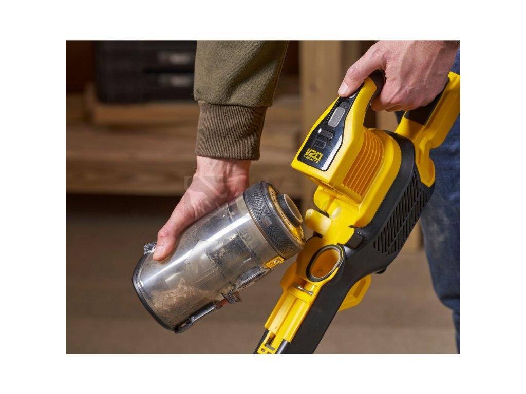 Obrázek produktu  Aku tyčový vysavač Stanley FatMax V20 SFMCVS001D1 18V 2Ah 1