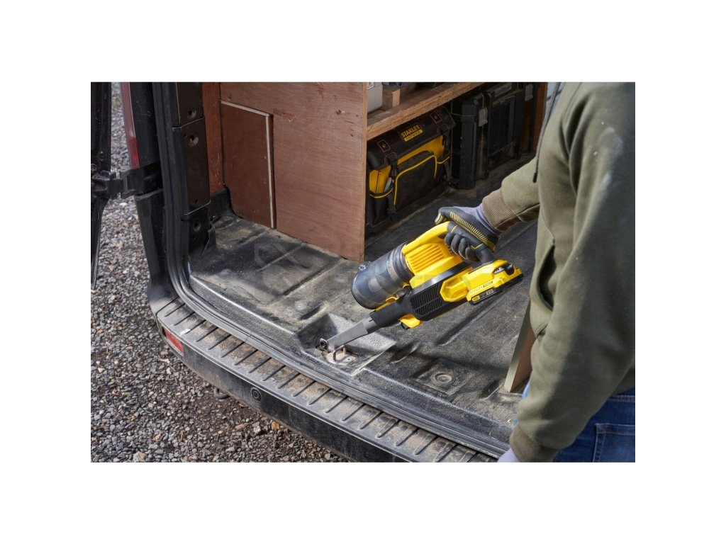 Obrázek produktu  Aku tyčový vysavač Stanley FatMax V20 SFMCVS001D1 18V 2Ah 4