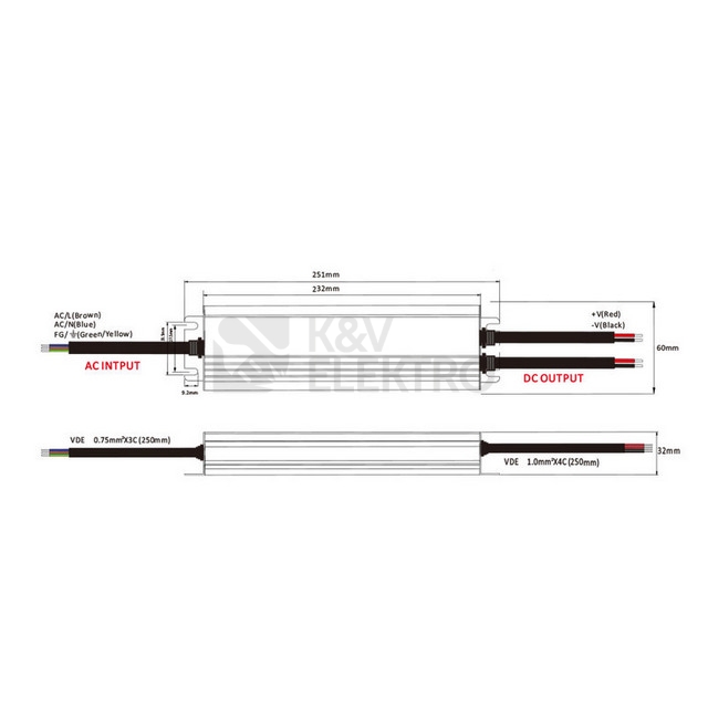 Obrázek produktu LED napájecí zdroj McLED 12VDC 33,33A 400W ML-732.111.39.0 5