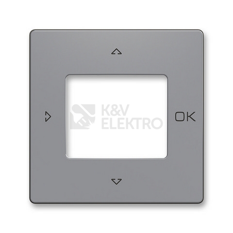 Obrázek produktu ABB Zoni kryt ovladače časovacího nebo termostatu šedá 3299T-A40100 241 0