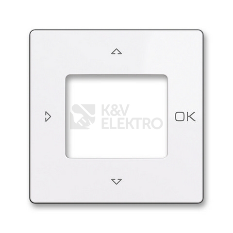 Obrázek produktu ABB Zoni kryt ovladače časovacího nebo termostatu bílá 3299T-A40100 500 0