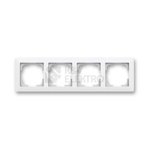 Obrázek produktu ABB Zoni čtyřrámeček matná bílá 3901T-A00040 240 0