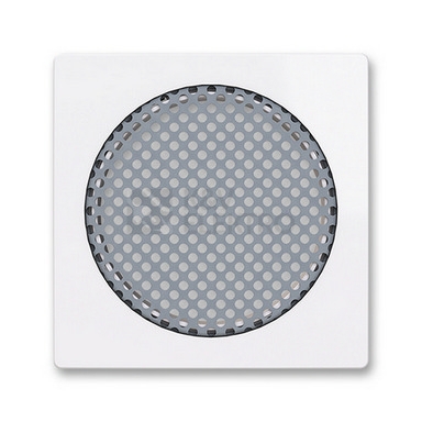 Obrázek produktu ABB Zoni kryt pro reproduktor s kulatou mřížkou bílá 5016T-A00075 500 0