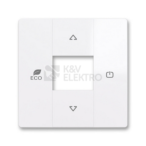 Obrázek produktu ABB Zoni kryt termostatu bílá 6220T-A03000 500 (2CHT623000A4500) 0