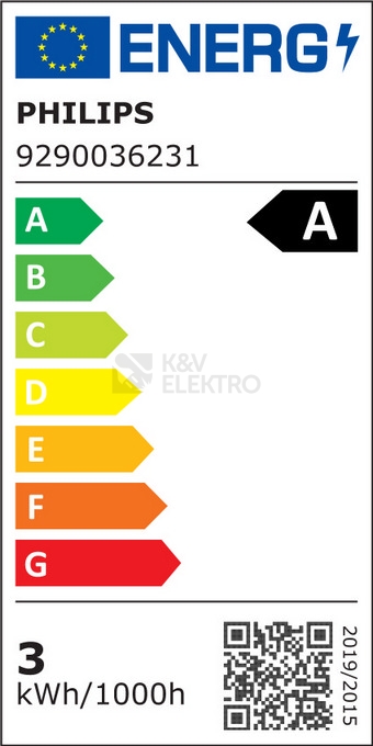 Obrázek produktu LED žárovka E27 Philips Master Filament A60 2,3W (40W) neutrální bílá (4000K) 1