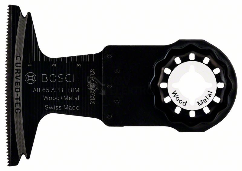 Obrázek produktu Pilový kotouč Bosch BIM AII 65 APB Wood and Metal 65mm pro oscilační brusky 2.608.661.781 1