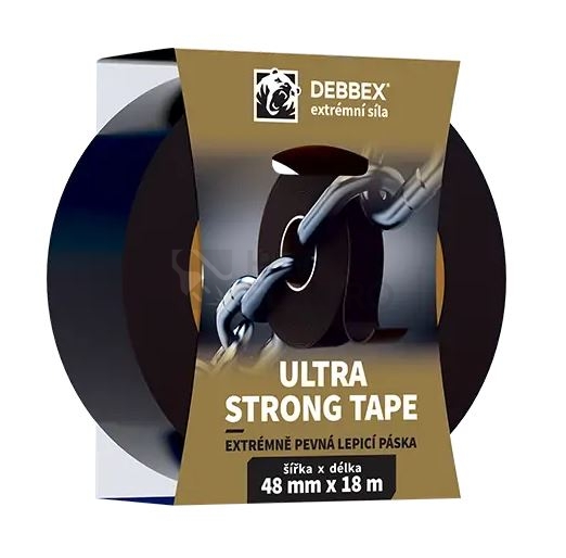 Obrázek produktu Lepící páska Den Braven ULTRA STRONG TAPE černá 48mm x 18m B794TE 0