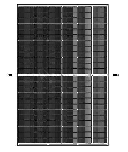 Obrázek produktu  Fotovoltaický solární panel TRINA S+ TSM-NEG9R.28 450Wp černý rám 0