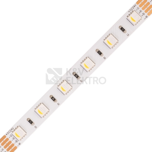 LED pásek 24V RGBW4v1-DW 19,2W vnitřní 085135