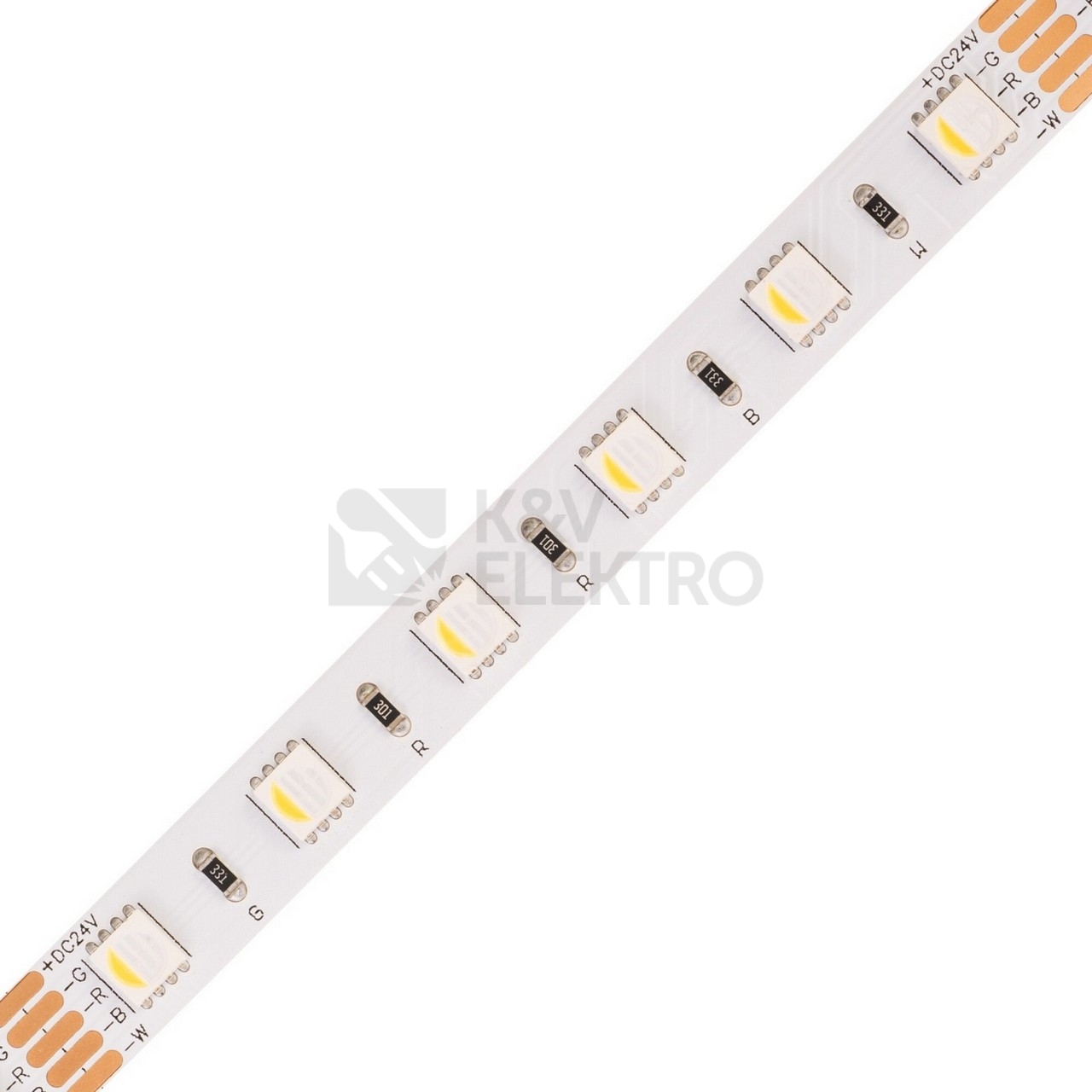 Obrázek produktu LED pásek 24V RGBW4v1-DW 19,2W vnitřní 085135 0