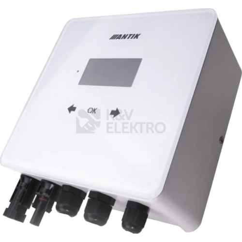  Solární invertor Antik Water Heater PWH 01 V3 MPPT pro ohřev vody z fotovoltaických panelů 3kW IP54 WiFi