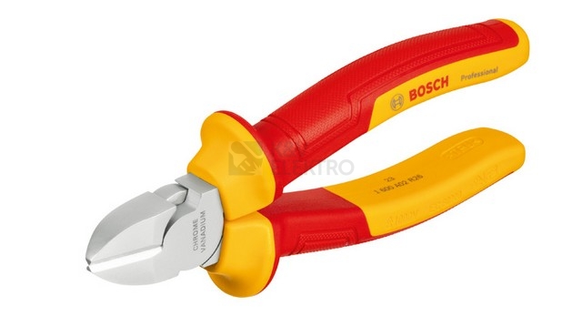 Obrázek produktu Štípací kleště boční 160 mm VDE 1000V Bosch 1.600.A02.ND9 0