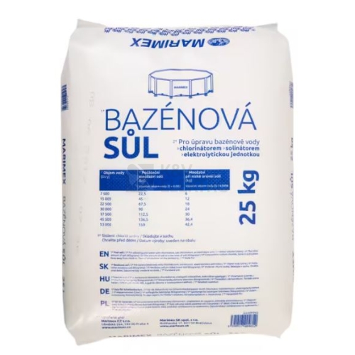 Bazénová sůl 25 kg Marimex 11306001