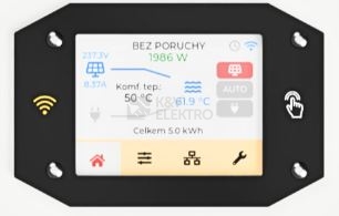 Obrázek produktu MPPT regulátor a střídač pro ohřev vody z fotovoltaických panelů A-Z WATER INVERTER 2.0 2,5kW 2