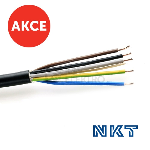 Obrázek produktu  Kabel NKT CYKY-J 5x1,5 (CYKY 5Cx1,5) 100m 0