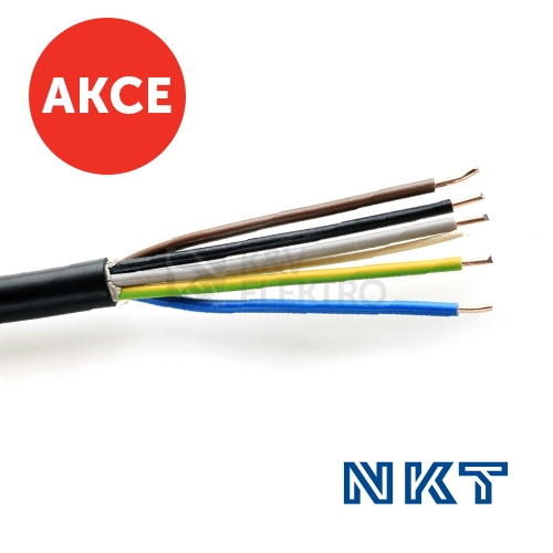 Obrázek produktu  Kabel NKT CYKY-J 5x2,5 (CYKY 5Cx2,5) 100m 0