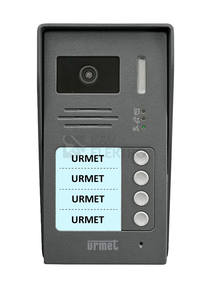 Obrázek produktu Sada barevného videotelefonu 7" URMET 1736/504 pro 3 účastníky 3