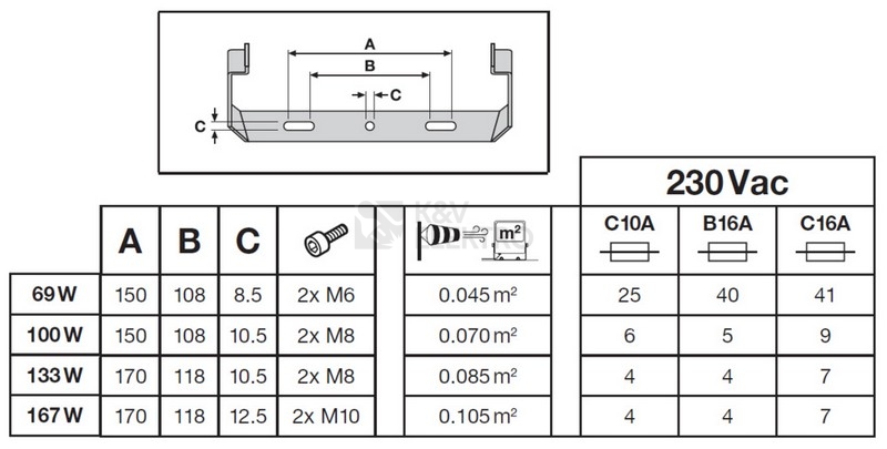 Obrázek produktu LED reflektor LEDVANCE FLOODLIGHT černý 69W/53W 10000lm/8000lm 4000K neutrální bílá IP66 4