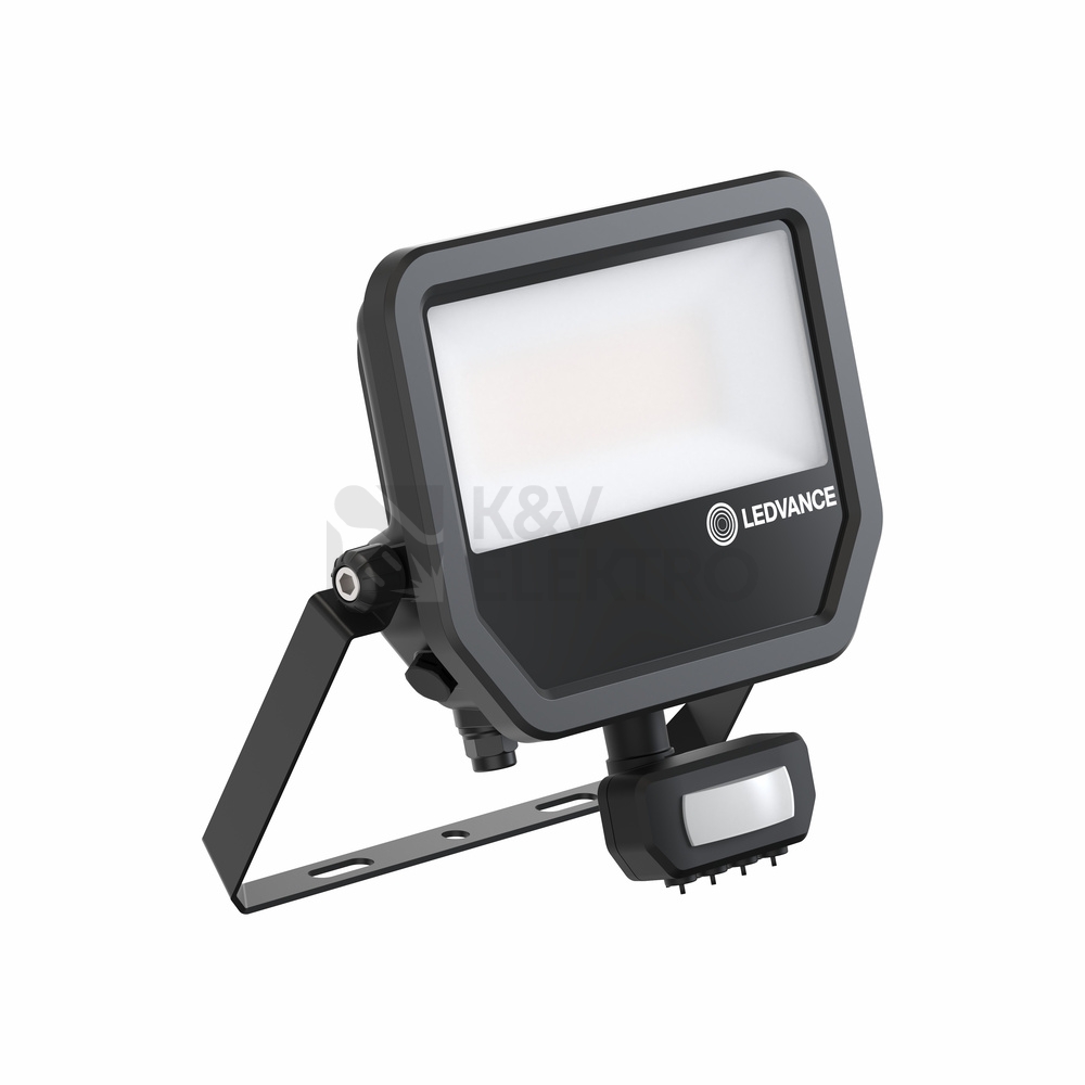 Obrázek produktu  LED reflektor s pohybovým čidlem LEDVANCE FLOODLIGHT černý 41W 5500lm 3000K teplá bílá IP65 0