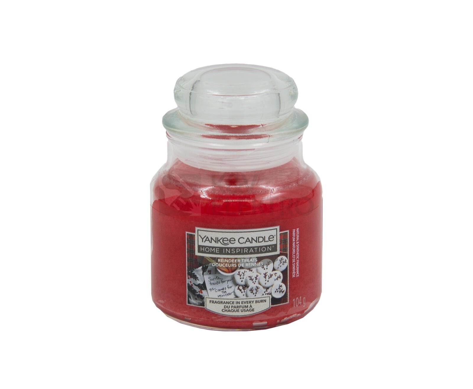 Obrázek produktu  Svíčka vonná sklo Yankee candle REINDEER TREATS 104g (hoří 40hod) 716279 0