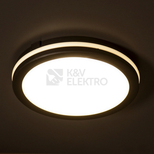 Obrázek produktu LED svítidlo Kanlux BENO ECO 12W CCT O B černé 12W 3000K/4000K/6500K IP65 38381 13