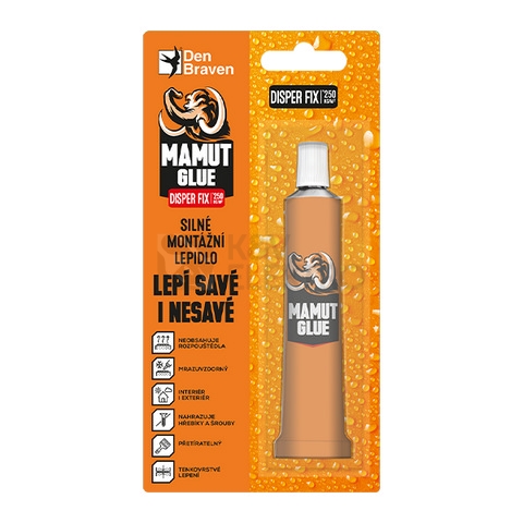 Obrázek produktu  Den Braven lepidlo MAMUT GLUE DISPER 25ml šedá  350011TU 0